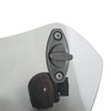 Motorcycle windscreen, wind deflector holder, tawny, stylish, comfortable, weatherproof, universal