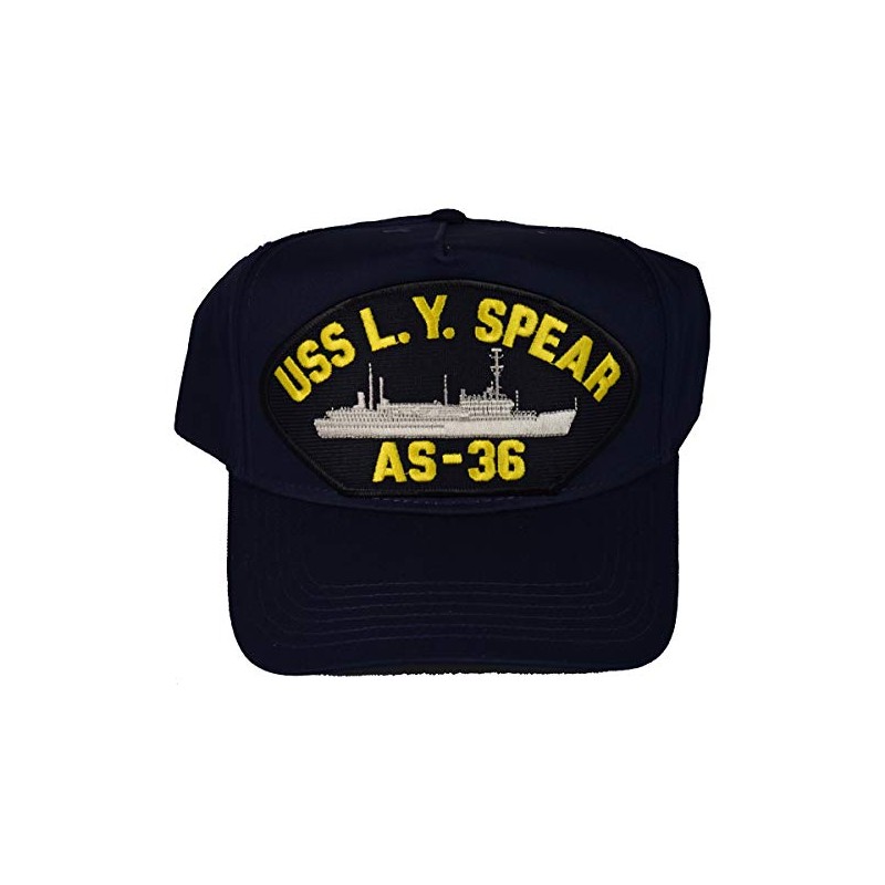 EC USS L.Y. Spear AS-36 Ship HAT - Navy Blue