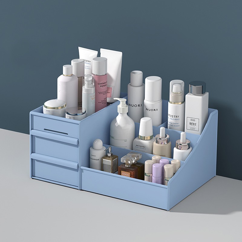 Makeup Storage Box Drawer Type Multi Grids Large Capacity Skincare