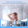 Neulriscn Bathroom Extractor Fan, 100mm Silent Extractor Fan with Remote