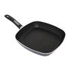 Mirro Get A Grip Square Grill Pan, 10-Inch, Black