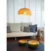 BOURGH GROSSETO Bamboo Lamp, Hanging Lamp with Lampshade, Bamboo, 36