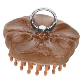 Ipetboom Natural Comb with Spike Design Portable Static Scalp Massage Tool for All Hair for Straight Curly Hair Care present for Women Men