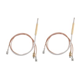 Timsec 2Packs Outdoor Patio Heater Thermocoupler, 23.5" Longer, Compatible with Most Brand Propane Gas Outdoor & Garden Heater