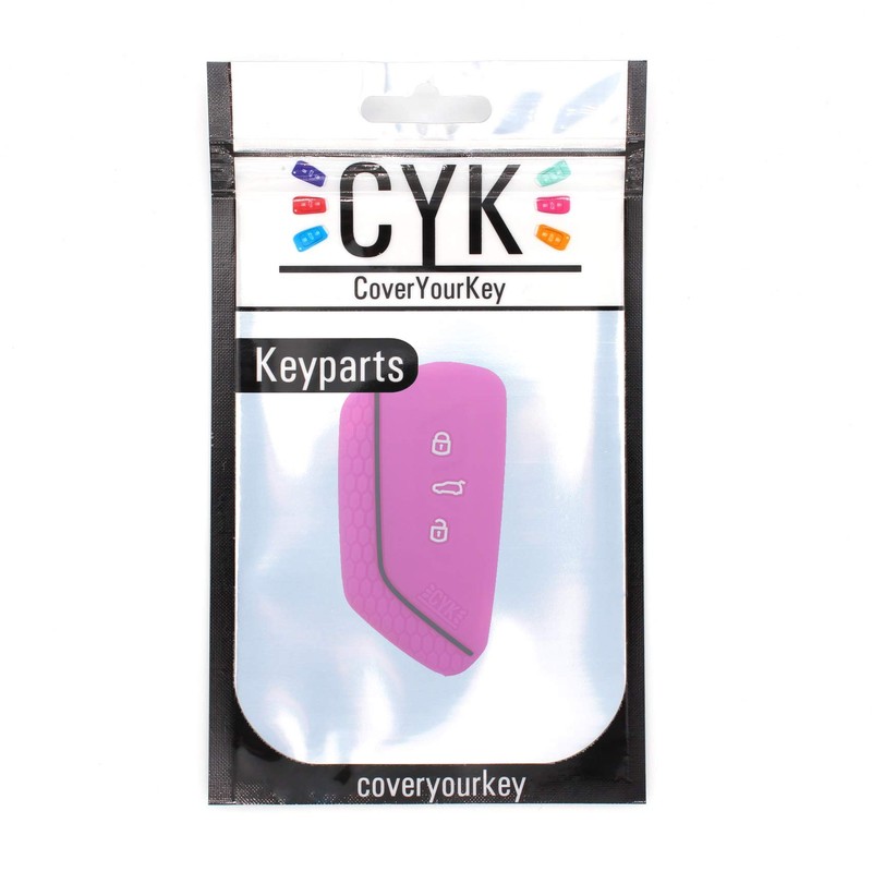 VF Key Case for 3-Button Car Key Silicon Cover Key