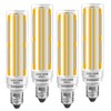 Dimmable JDE11 Led Bulbs 120V 100W Halogen Candelabra Bulbs Equivalent,COB