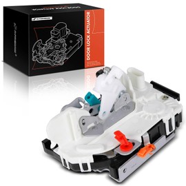 A-Premium Door Lock Latch Actuator Compatible with Ram Vehicles - 1500 2011-2014, 2500 2012-2015 2017-2021 2023-2023, 3500 2011-2015 2017-2021, 4500 2011-2018, 5500 - Front Left Driver Side