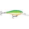 Rapala Shad Rap 04 Green Tiger UV, One Size