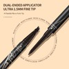 Music Flower eyebrow pencil,Dual-Ended Microfilling Eyebrow Pen, Liquid Eyebrow Pen