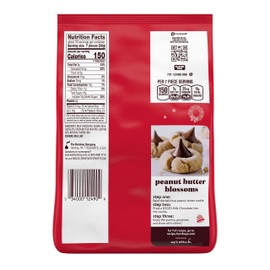 HERSHEY'S KISSES Milk Chocolate, Christmas Candy Bag, 34.1 oz