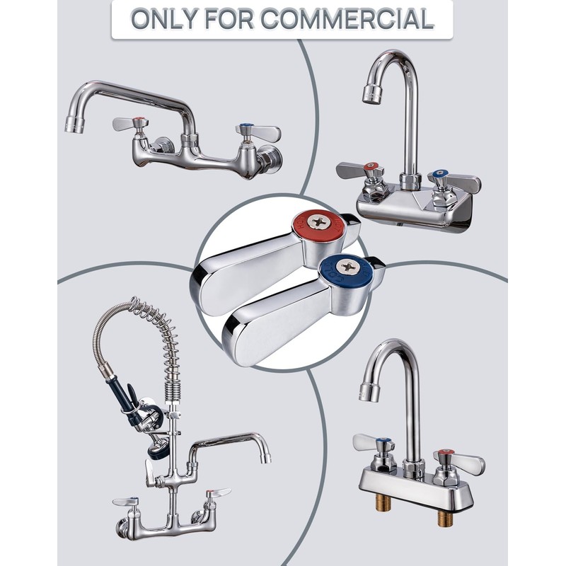 Phivan Commercial Faucet Parts Kitchen Faucet Handle Replacement Kit -
