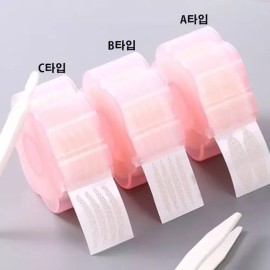 티 안나는 쌍꺼풀 테이프 편리한 롤형 360매 [A타입-기본형] Invisible Double Eyelid Tape Convenient Roll Type 360 Sheets [A Type - Basic Type]