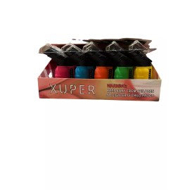 NEON Xuper Neon Torch Lighter Xu-62N Adjustable Flame Refillable  Lot of 2