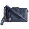 Bolso bandolera de piel para mujer, bolso de mano con