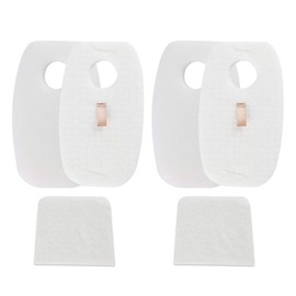 YanBan 2 Pack Replacement Foam and Felt Filters for Shark Shark Rocket Filter HV380uk HV380UKT HV380W HV381 HV382 HV383 HV384Q