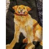 ASPCA Golden Retriever Don't Stop Retrievin’ Black Velour Christmas Stocking