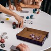 SIQUK Pack of 2 Magnetic Cube Trays, Rectangular Dice Board,