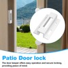 Patio Sliding Door Keeper／Hook Style Latch／E 2124 Latch Lock Replacement