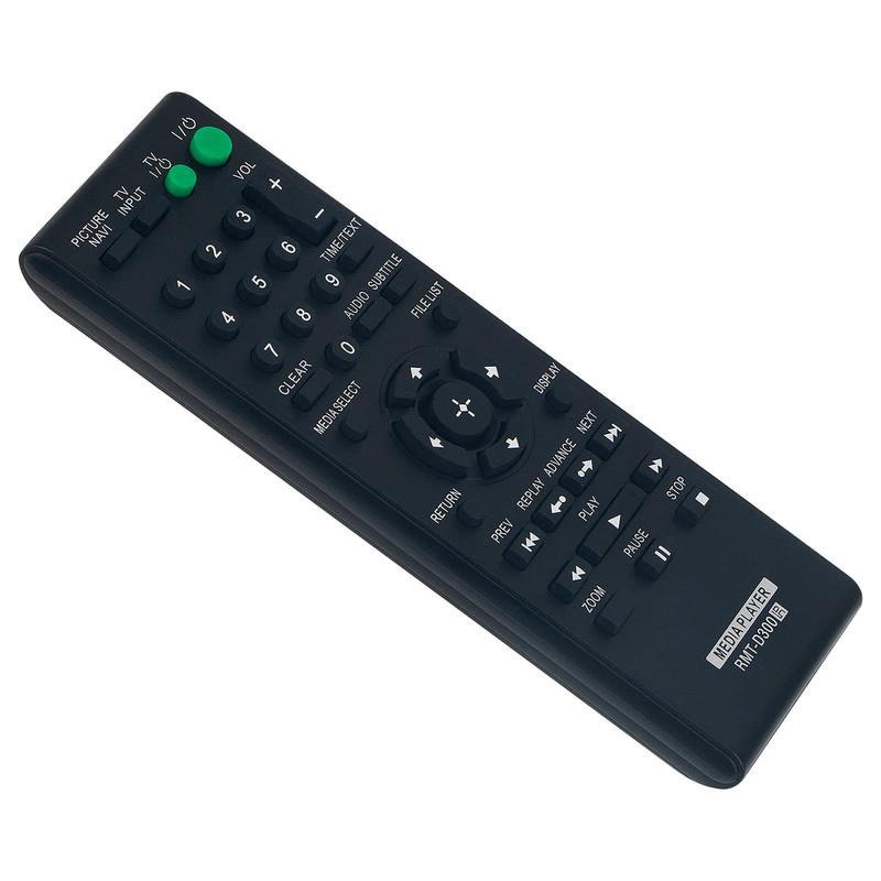 VINABTY RMT-D300 Replacement Remote Control Compatible with Sony USB Media