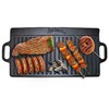 Rectangular double sided Cast Iron Griddle