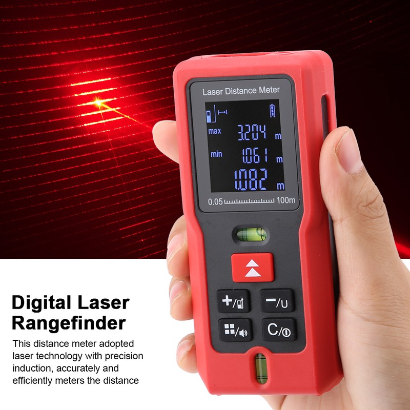 M Series Digital Laser Distance Meter Range Finder Tape Distance