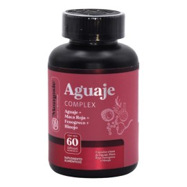 Aguaje Complex 60 Cápsulas | Fenogreco + Hinojo + Maca Roja Sin Sabor