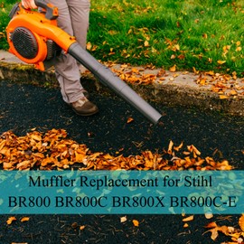 Atunee 42831400611 Muffler Replacement for Stihl BR800 BR800C BR800X BR800C-E Backpack Blower Replace 4283-140-0611