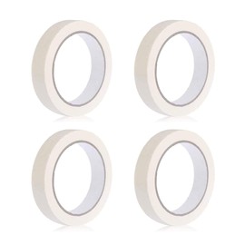 White Masking Tape Decorative Writable White Painter Tape,4Rollers Painter Tape White Painting Paper Tape,Masking Tape Decorative Writable Painters Tape,White Masking Tape Craft Tape Painting Tape