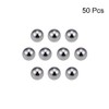 sourcing map 10mm Carbon Steel Bearing Balls Precision Balls 50pcs