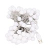 Ball String Lights Waterproof USB Port Power Supply LED Decorative
