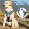 MESVIER Arnés para Perro Ajustable Reflectante Transpirable con Correa 1.5m