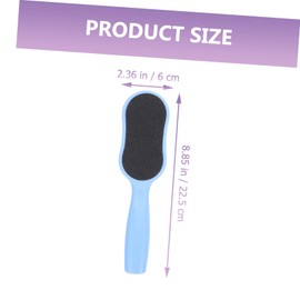 Baluue 3pcs Ergonomic Foot File Exfoliating Tool for Callus Removal Double-sided Foot Care Pedicure Kit for Home and Salon Use