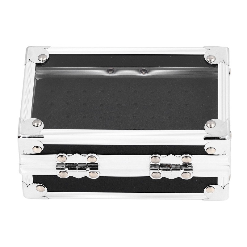 Nail Drill Bits Holder Dustproof Drop Resistant Multi Hole Nail