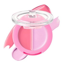 AMUSE SEOUL - Bálsamo saludable para labios y mejillas (03 FRESA) – Rubor de crema y bálsamo multiuso, textura cremosa brillante, rubor natural, 2 col