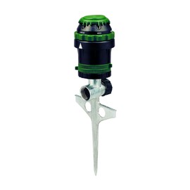 Orbit 58573N H2O-Six Gear-Drive Sprinkler on Metal T-Spike