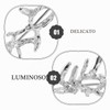 Beatifufu Corona di Spine in Stile Rinascimentale in Metallo per