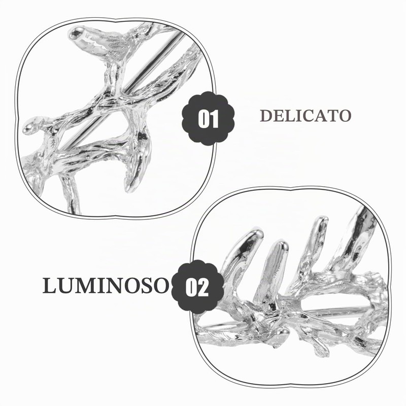 Beatifufu Corona di Spine in Stile Rinascimentale in Metallo per