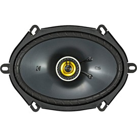 KICKER CS Series CSC68 6 x 8 Inch Car Audio System Speaker, Black (2 Pack)