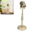 Microphone Prop, Vintage Simulation Old Fashioned Microphone Model with Stable