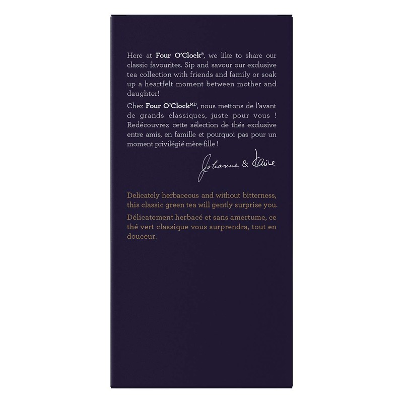 Four O'Clock Green Tea, Non-gmo, Kosher, Gluten-Free, 20 Count, 40g