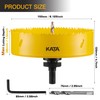 KATA 6.125 Hole Saw for Recessed-Lights: 6-1/8 in Hole Saw