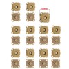 HappyHome 10 Pairs Magnetic Buttons Sew on Type Magnetic Buttons