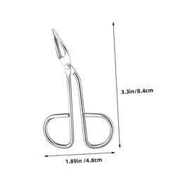 Healeved Beauty Accessories Set Stainless Steel Tweezers Eyebrow Tweezers Lash Tool Scissor Handle for Women