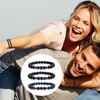 APMGONT Men Beaded Bracelet Set, 3 pcs Natural Stone Beads
