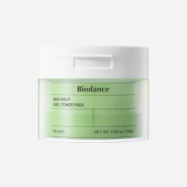 BIODANCE Sea Kelp Gel Toner Pad 60 Pads – Hidratación Profunda y Control de Sebo para Todo Tipo de Piel