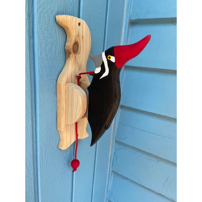 Female Pileated Woodpecker Door Knocker