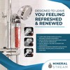 Filtered Shower Head with Handled by MineralStream, High Pressure Water