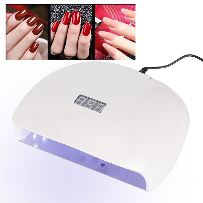 48W UV/LED Nail Lamp Nail Gel Polish Dryer Quick Drying