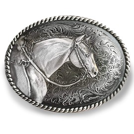 American Quarter Horse Western belt Buckle, unisex buckle