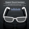 Smart Glasses Open Ear Speaker IP65 Waterproof Blue Light Blocking